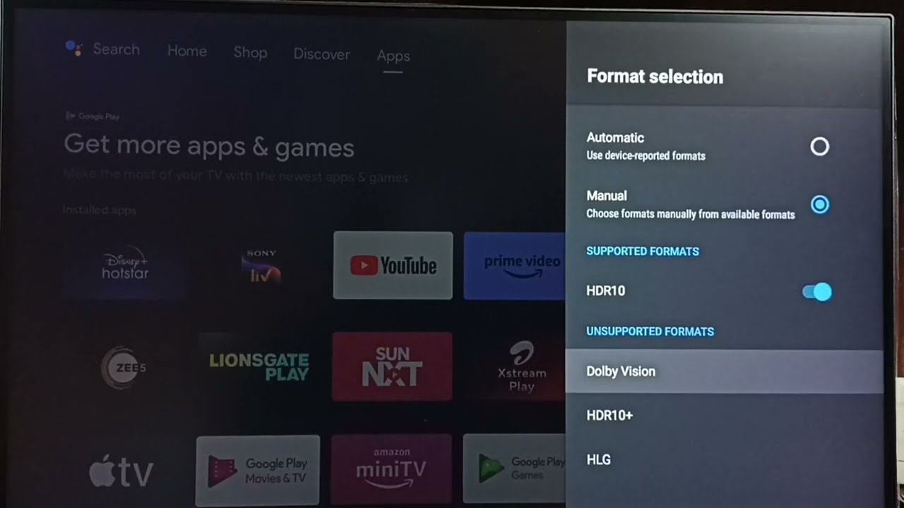 Android TV : Enable / Disable Dolby Vision Gaming Mode смотреть онлайн