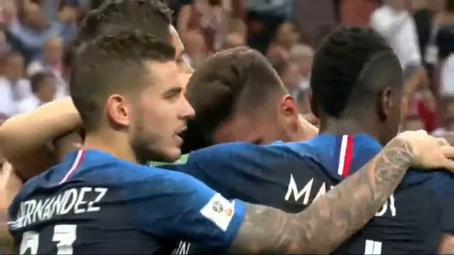 Франция - Хорватия 4:2⚽ голы под музыку........ смотреть онлайн