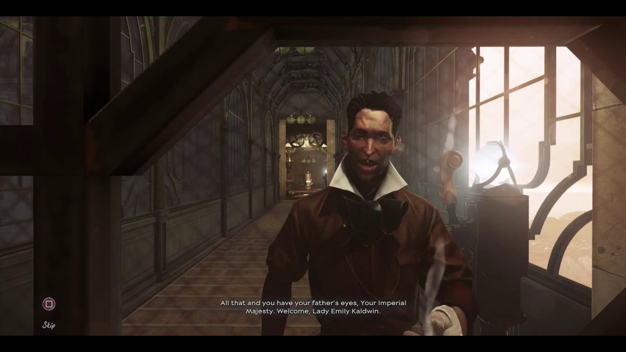 Dishonored 2 - The Clockwork Mansion: Enter Mansion, Emily Kaldwin Meets Kirin Jinosh Intro Dialogu смотреть онлайн