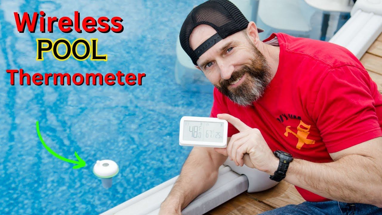 Wireless floating pool thermometer for pool, hot tub, pond, lake (INKBIRD) смотреть онлайн