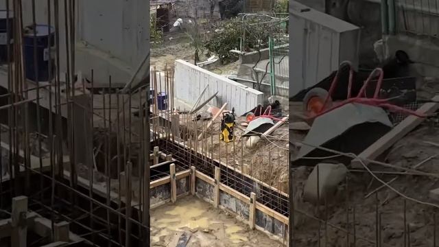 Заливка ростверков, свай, Кудепста, Сочи, ч.1 #романгаан #строительствосочи смотреть онлайн
