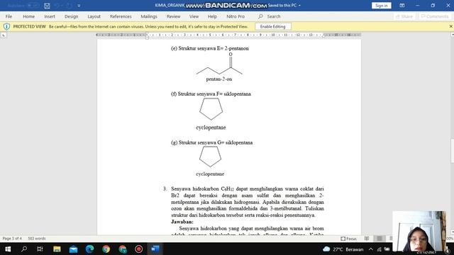 UAS KIMIA ORGANIK 2_Maryam Padi смотреть онлайн