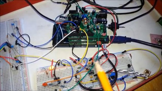 Arduino PSK/RTTY Transmitter Test