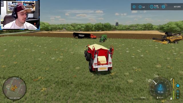 CASE PUMA 185 ESPARRAMANDO CALCÁRIO | Farming Simulator 22 | Elmcreek - Episódio 24 смотреть онлайн