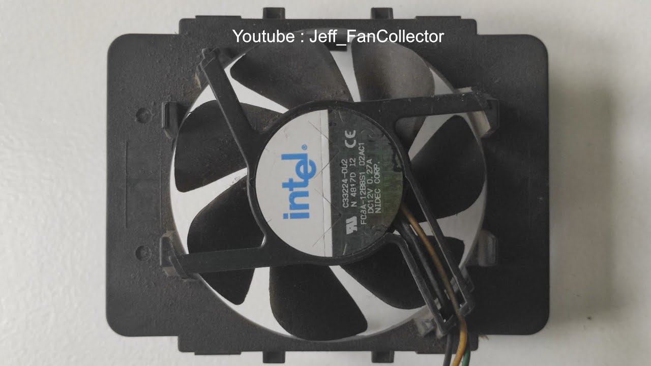 Intel Fan Nidec Corp Fan C33224-002 12V 0.27A Has Modified to High Speed "Genuine" смотреть онлайн