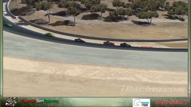 Iracing TV Camera | VRS . Laguna Seca.Posicion 4. Buena pelea 04/06/2016 02.00 смотреть онлайн