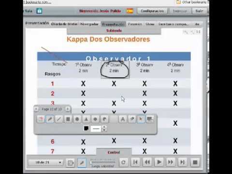 Cálculo de Kappa para dos Observadores Confianilidad 2013 Parte 2 смотреть онлайн