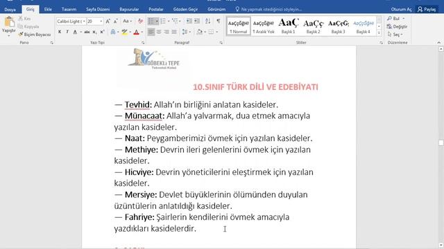 10 SINIF TÜRK DİLİ VE EDEBİYATI DİVAN EDEBİYATI ŞİİRİ NAZIM BİÇİMLERİ 25 12 2020 смотреть онлайн