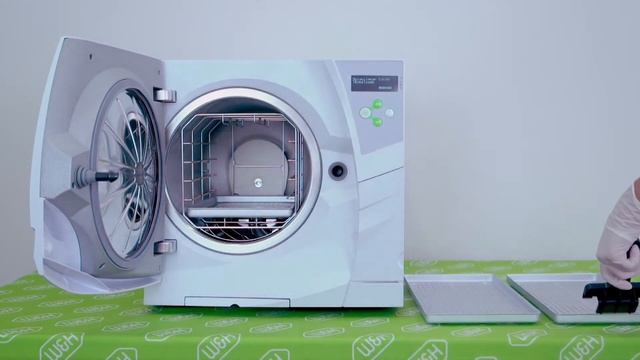 Autoclave W&H Lisa, come posizionare correttamente le buste sui tray per un ciclo in classe B смотреть онлайн
