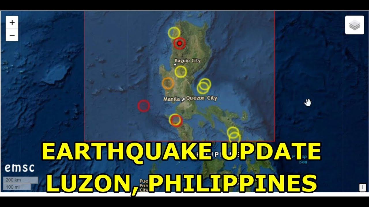 Large Earthquake Update, Luzon, Philippines & Earthquake Risk Info смотреть онлайн