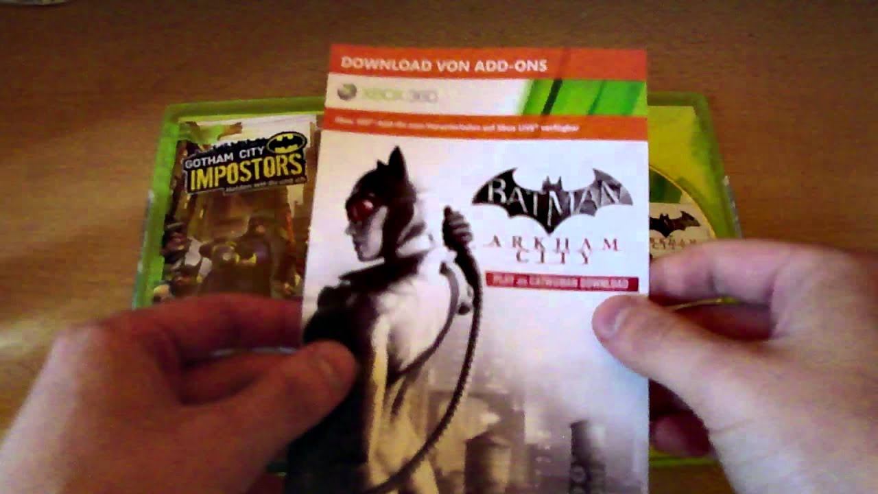 Batman Arkham City Unboxing смотреть онлайн