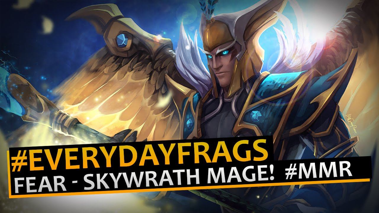 EG.Fear (Skywrath Mage) - Gameplay Dota 2 MMR смотреть онлайн