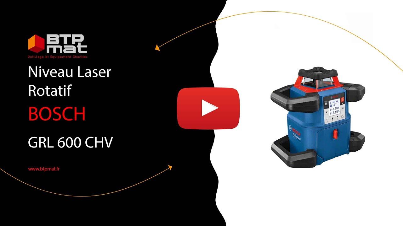BOSCH - Niveau Laser Rotatif GRL 600 CHV смотреть онлайн