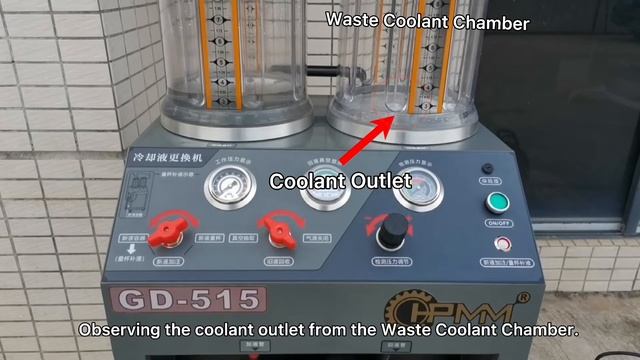 GD-515 Coolant Exchanger Operational Video