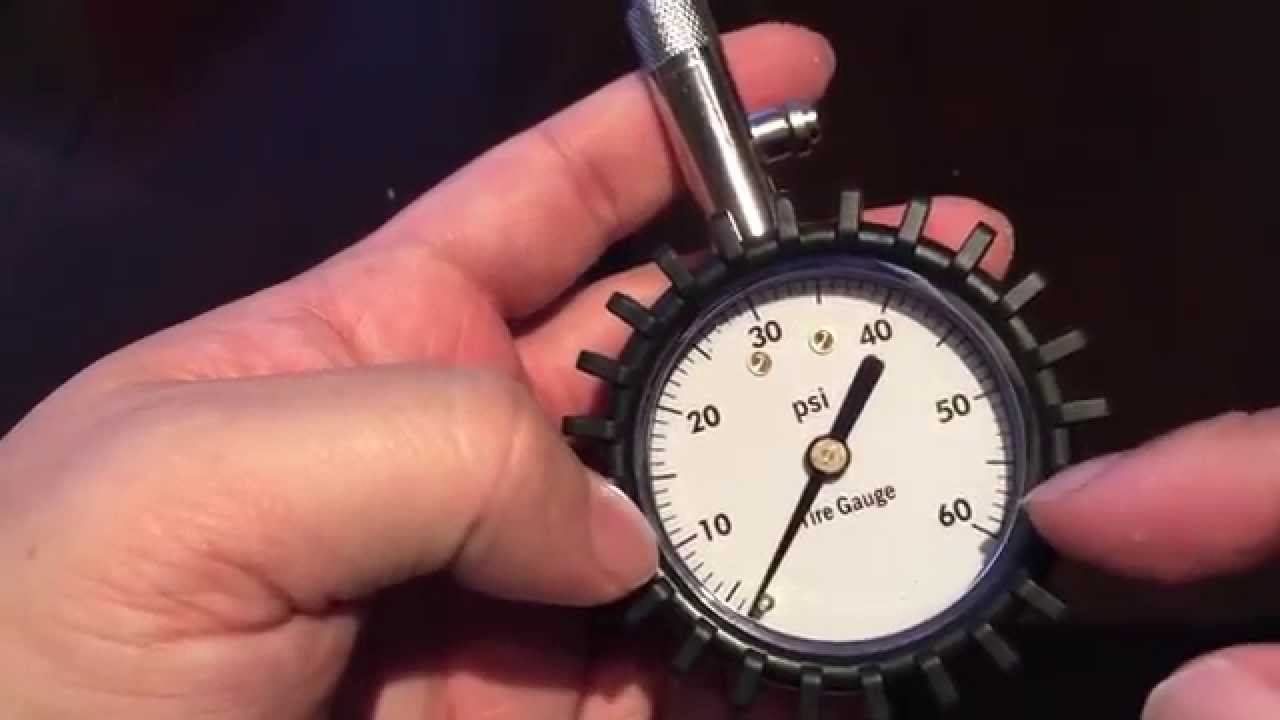 Large, rugged, steel 2" display tire pressure gauge from TireTek Precision Instruments смотреть онлайн