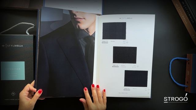 Каталог премиальных тканей для пошива костюмов и пиджаков STYLBIELLA selected edition смотреть онлайн