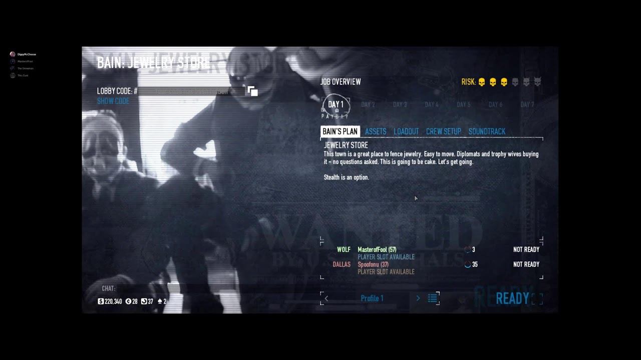 Bank robery tonight. (Payday 2) смотреть онлайн