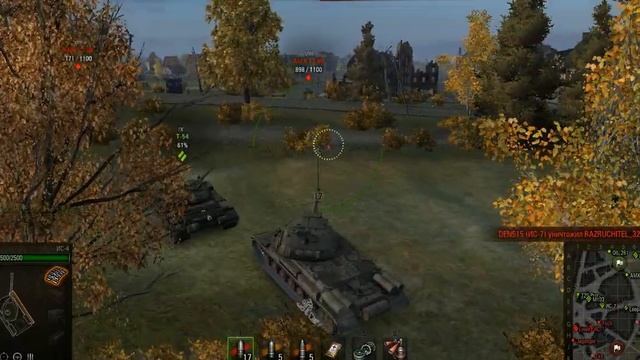 World of Tanks не удачная игра на ис-4 смотреть онлайн