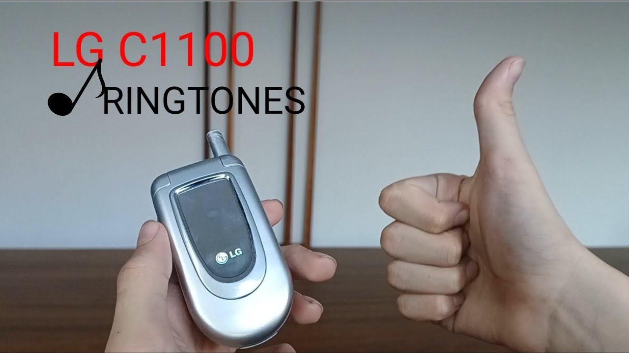 LG C1100 ringtones смотреть онлайн