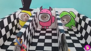 CRAZY ГОРКА АМОНГ АС** КАК ХОМЯЧКАМ ВЫБРАТЬСЯ из ЛАБИРИНТА?