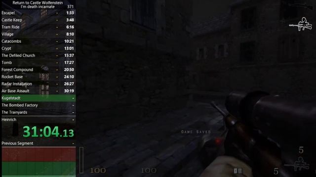 RTCW | SPEEDRUN IN 1:01:28 смотреть онлайн