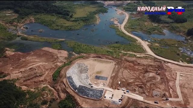 Только сообща можно сдвинуть камень, встав в один ряд в защите экологии Подмосковья. смотреть онлайн