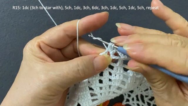 PART 3 of 3 : LOVELY DOILY WITH ORANGE FLOWER \ SPECIAL GIFT OR EVENT DECORATION смотреть онлайн