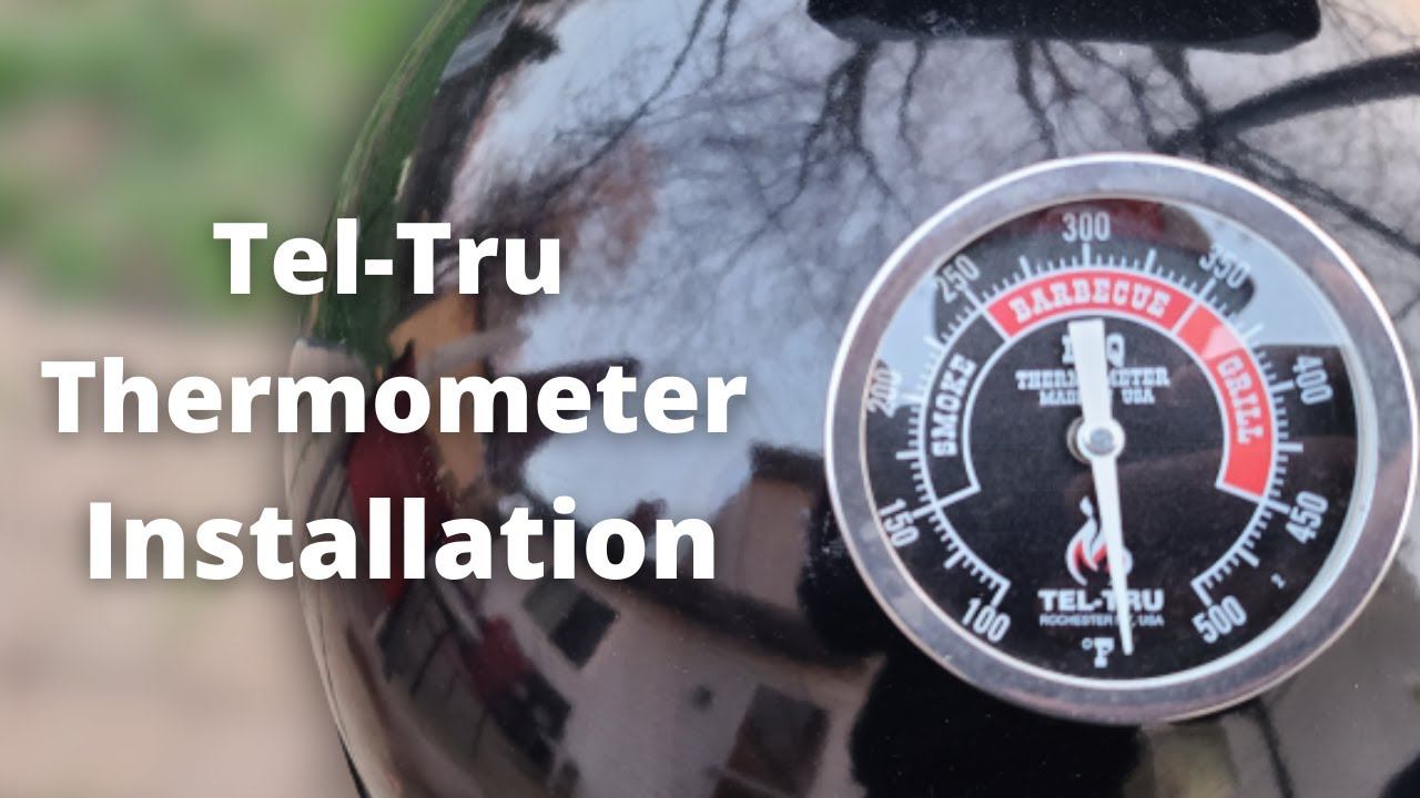 How To Install A Thermometer on a Grill I WSM Thermometer Upgrade смотреть онлайн