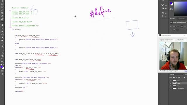 C Programming - #define (macros) смотреть онлайн