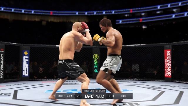 ION CUTELABA vs Philipe LINS Full FIGHT UFC 299 смотреть онлайн