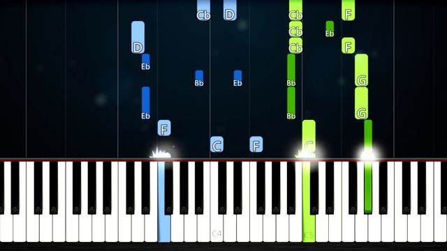 Indila - Dernière Danse - Piano Tutorial (MEDIUM) смотреть онлайн