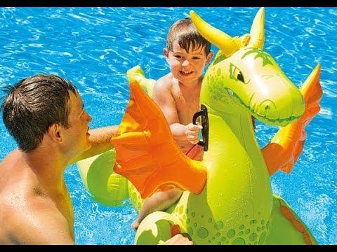INFLÁVEL maca DRAGON INTEX INTEX смотреть онлайн