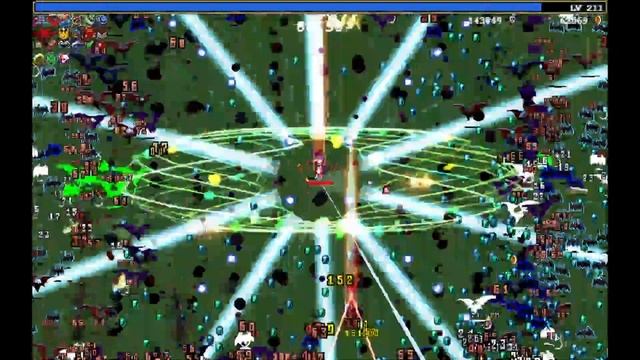 What Its Like In The New Vampire Survivors DLC In Endless Mode  (Photosensitive Epilepsy Warning)