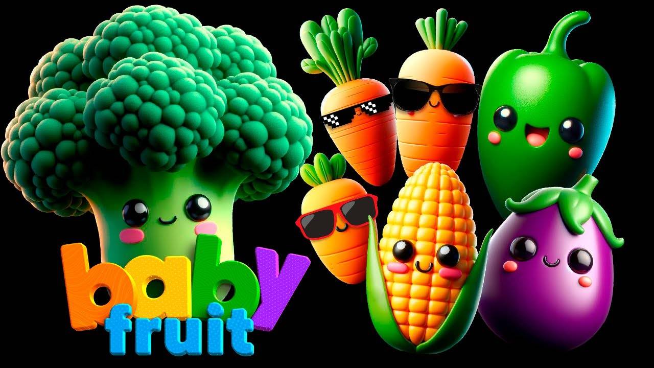 Танцевальная вечеринка с Овощами от Baby Fruit Dancing - Сенсорное видео 🥕 смотреть онлайн