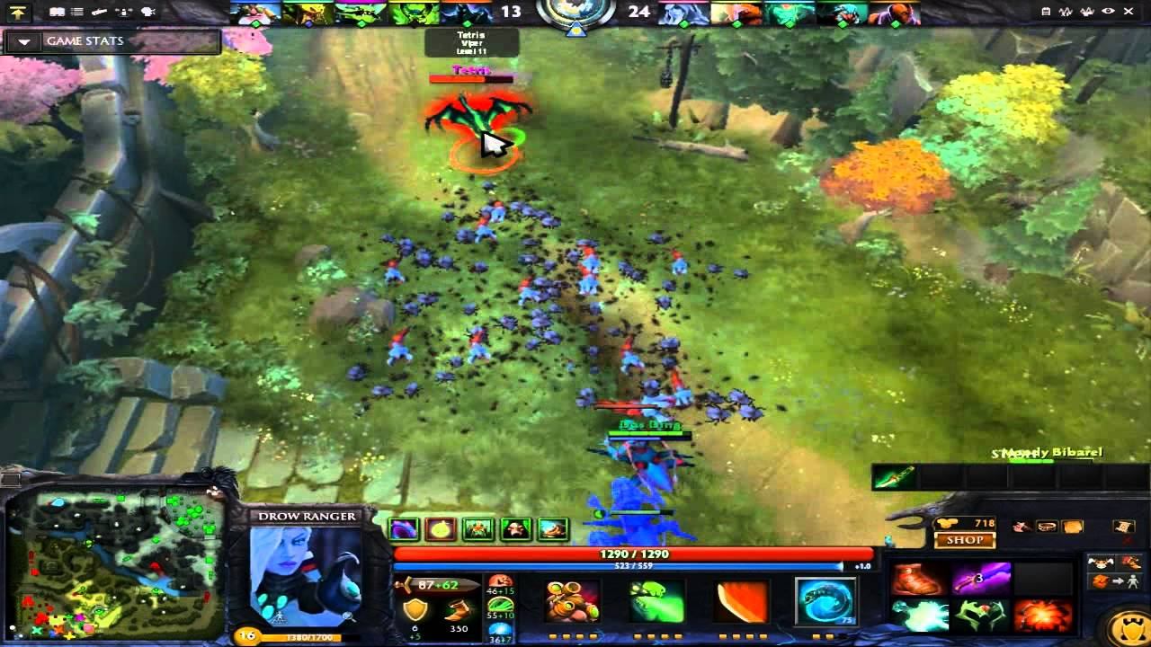 Dota 2- Drow Ranger with Take Aim смотреть онлайн