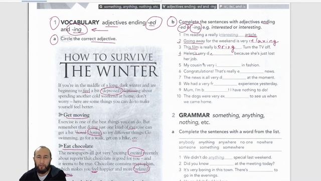 English File Pre Intermediate Workbook 4C, Page 30