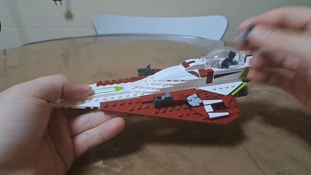 Lego STAR WARS 75333 - Obi-Wan Kenobi's Jedi Starfighter review en español. смотреть онлайн