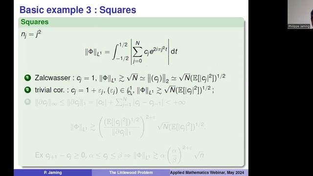 Talk of Professor Philippe Jaming, University of Bordeaux, France смотреть онлайн