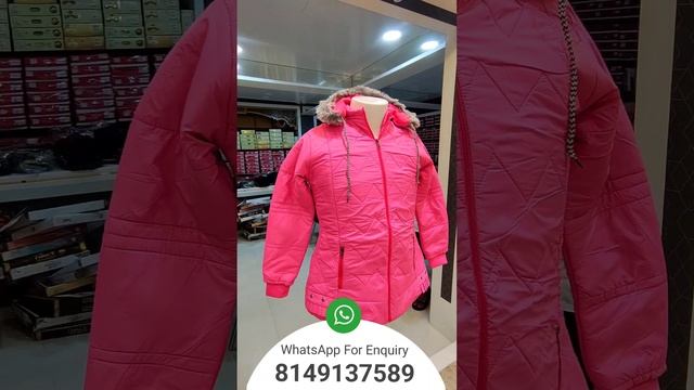 GIRLS WINTER JACKET available at very reasonable prices #pink #pinkjacket #womwnstyle #shahapur смотреть онлайн