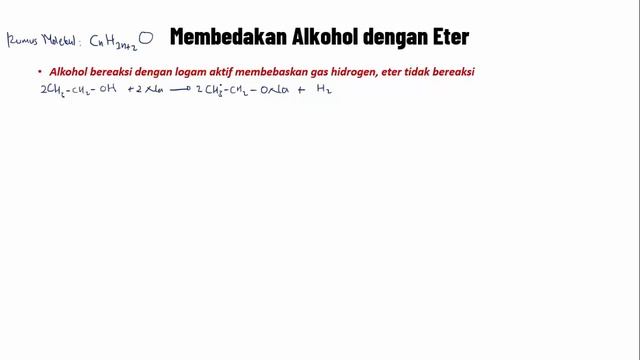 Reaksi Identifikasi Alkohol dan Eter смотреть онлайн