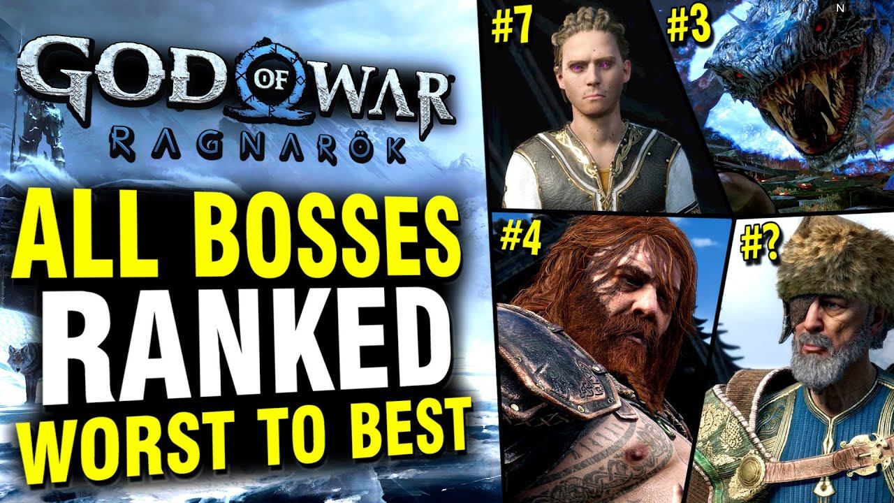 God of War Ragnarok - All Boss Fights RANKED From Worst To Best! смотреть онлайн