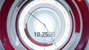 Часы Пятого канала 2012-2018 со звуком часов ДТВ 2010-2011