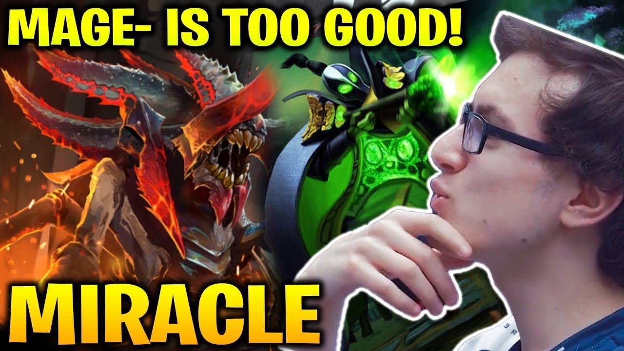 Miracle Dota 2 [2 Games] Play with and Against MagE- смотреть онлайн