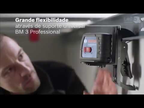 Nível á Laser de Linhas GLL 2-15 - BOSCH смотреть онлайн