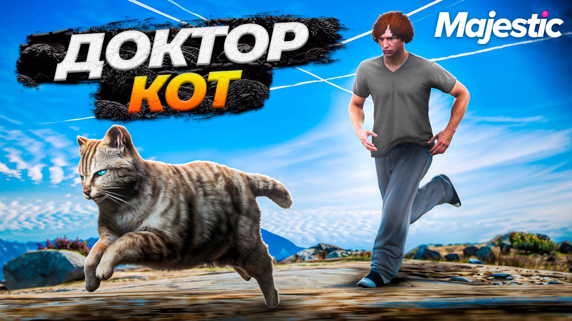 КОТ СТАЛ ВРАЧОМ НА MAJESTIC RP GTA 5 RP смотреть онлайн