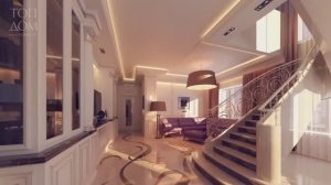 Дизайн двухуровневой квартиры в современном стиле