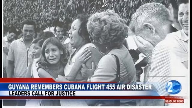 GUYANA REMEMBERS CUBANA FLIGHT 455 AIR DISASTER смотреть онлайн