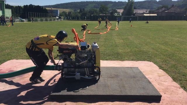 DHZ Čižatice - muži (1.útok, Kráľovce 2.7.2017) čas: 15,92s (ĽP 15,70s) смотреть онлайн