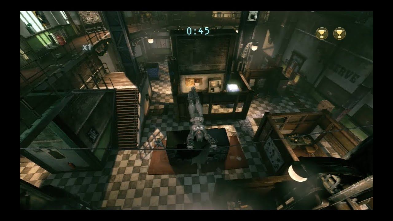 Batman: Arkham Origins - Breaking In (Extreme) - 1:08.47 - Predator Challenge 7 смотреть онлайн