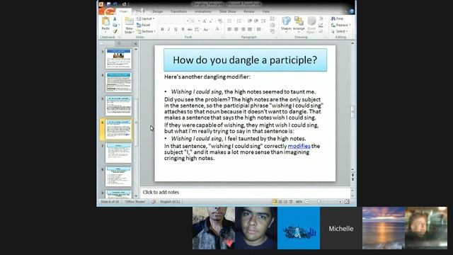 ESL Grammar: Don't dangle your participles! смотреть онлайн